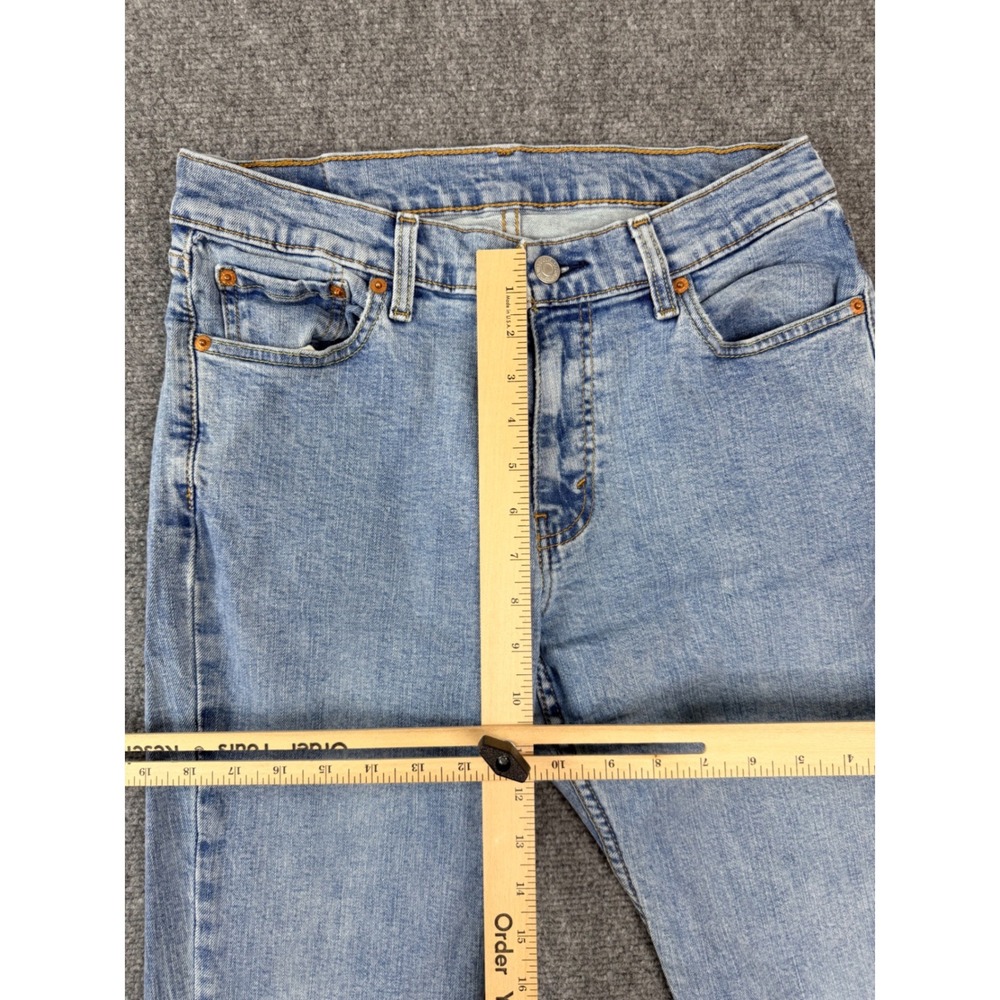 Levis 511 Slim Fit Light Wash Denim Blue‎ Jeans Mens W31 L30 04511-3523 - Picture 6 of 9